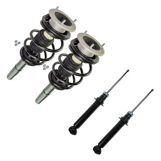 TRQ® - Front and Rear Complete Strut Assembly Kit