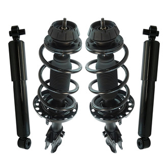 TRQ® - Front and Rear Complete Strut Assembly Kit