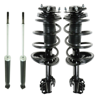 TRQ® - Front and Rear Complete Strut Assembly Kit