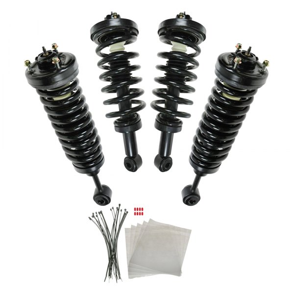 TRQ® - Front and Rear Air Spring to Coil Spring Conversion Kit