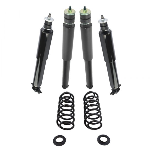 TRQ® - Front and Rear Air Spring to Coil Spring Conversion Kit