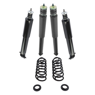 TRQ® - Front and Rear Air to Coil Spring Conversion Kit