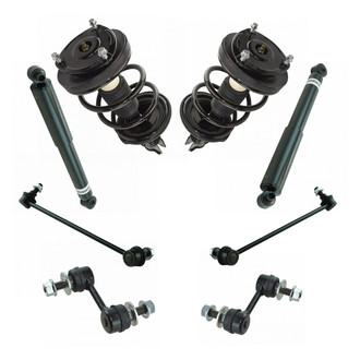 TRQ® - Front and Rear Complete Strut Assembly Kit