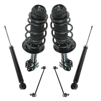 TRQ® - Front and Rear Complete Strut Assembly Kit