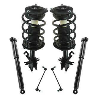 TRQ® - Front and Rear Complete Strut Assembly Kit