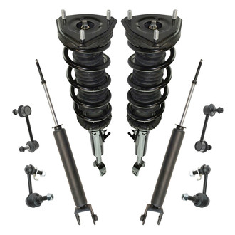 TRQ® - Front and Rear Complete Strut Assembly Kit