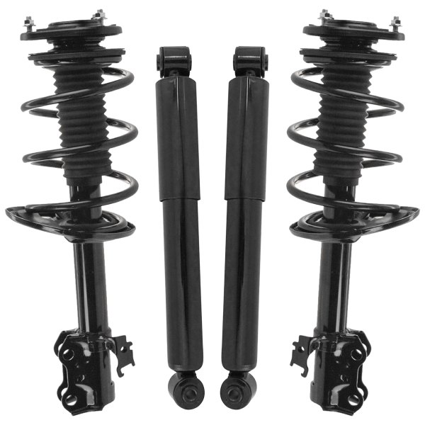 TRQ® - Front and Rear Complete Strut Assembly Kit