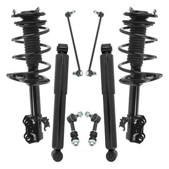 TRQ® - Front and Rear Complete Strut Assembly Kit