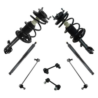 TRQ® - Front and Rear Complete Strut Assembly Kit