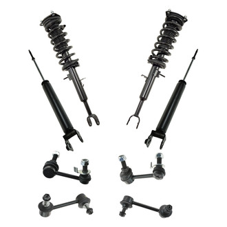 TRQ® - Rear Driver or Passenger Side Complete Strut Assembly Kit