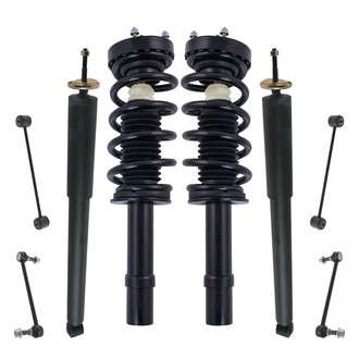 TRQ® - Front and Rear Shock Absorber and Suspension Kit