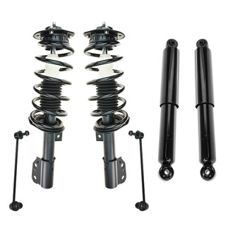 TRQ® - Front and Rear Complete Strut Assembly Kit