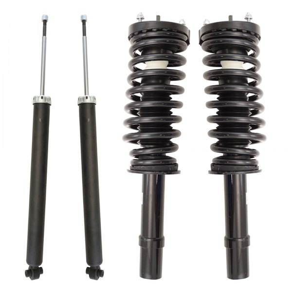 TRQ® - Front and Rear Complete Strut Assembly Kit