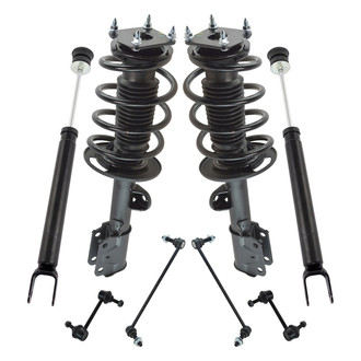 TRQ® - Front and Rear Strut and Suspension Kit