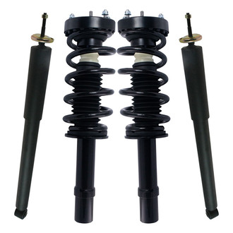 TRQ® - Front and Rear Complete Strut Assembly Kit