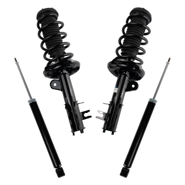TRQ® - Front and Rear Complete Strut Assembly Kit