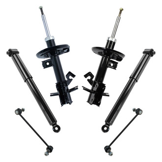 TRQ® - Front and Rear Shock Absorber Kit
