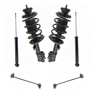 TRQ® - Front and Rear Complete Strut Assembly Kit
