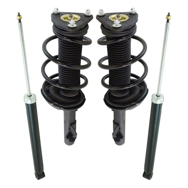 TRQ® - Front and Rear Complete Strut Assembly Kit
