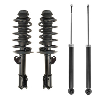 TRQ® - Front and Rear Complete Strut Assembly Kit