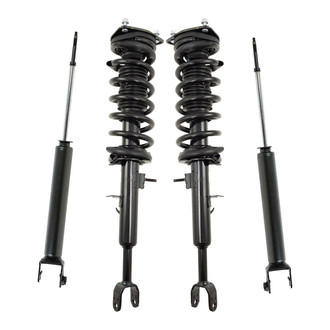 TRQ® - Front and Rear Complete Strut Assembly Kit