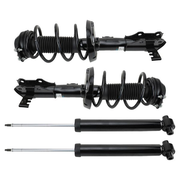 TRQ® - Front and Rear Complete Strut Assembly Kit