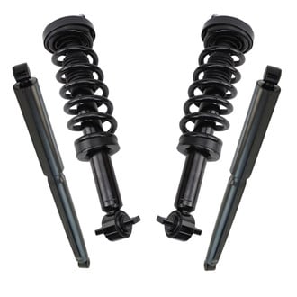 TRQ® - Front and Rear Complete Strut Assembly Kit
