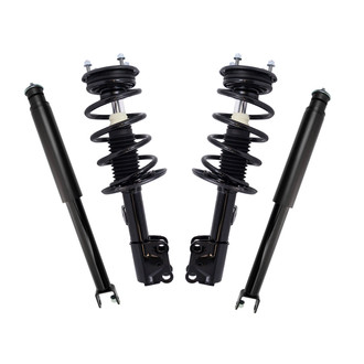 TRQ® - Front and Rear Shock Absorber Set