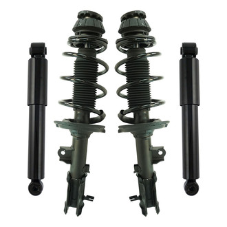 TRQ® - Front and Rear Complete Strut Assembly Kit