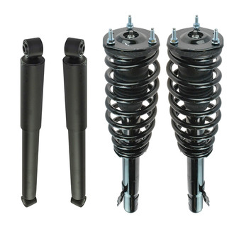 TRQ® - Front and Rear Complete Strut Assembly Kit