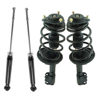 TRQ® - Front and Rear Complete Strut Assembly Kit