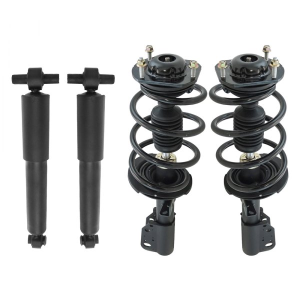 TRQ® - Front and Rear Complete Strut Assembly Kit