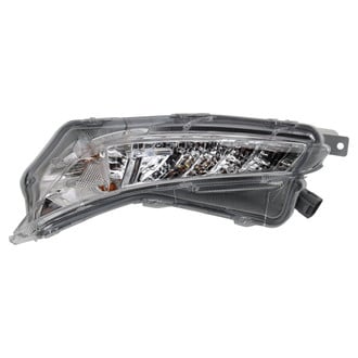TRQ® - Driver Side Replacement Turn Signal/Parking Light with DRL