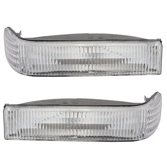 TRQ® - Driver and Passenger Side Replacement Turn Signal/Parking Lights