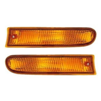 TRQ® - Driver and Passenger Side Replacement Turn Signal/Parking Lights