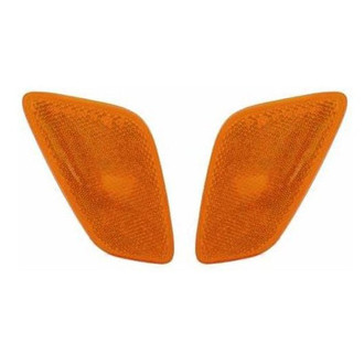 TRQ® - Driver and Passenger Side Replacement Side Marker Lights