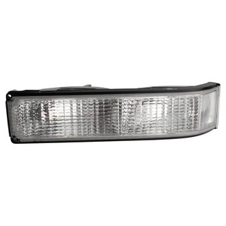 TRQ® - Driver Side Replacement Turn Signal/Parking Light Lens and Housing