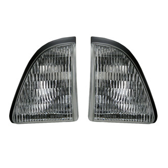 TRQ® - Driver and Passenger Side Replacement Turn Signal/Corner Lights