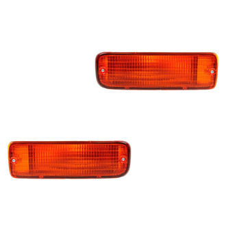 TRQ® - Driver and Passenger Side Replacement Turn Signal/Parking Lights