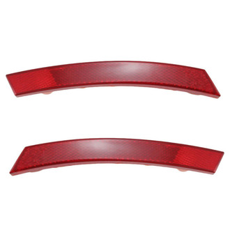 TRQ® - Rear Driver and Passenger Side Replacement Side Marker Lights