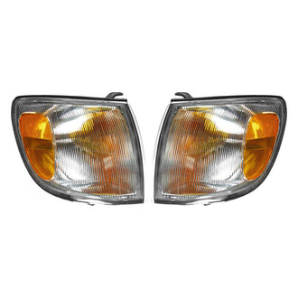 TRQ® - Driver and Passenger Side Replacement Turn Signal/Corner Lights