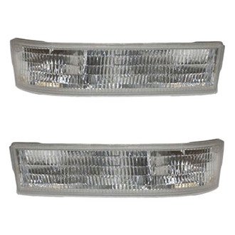 TRQ® - Driver and Passenger Side Replacement Turn Signal/Parking Lights