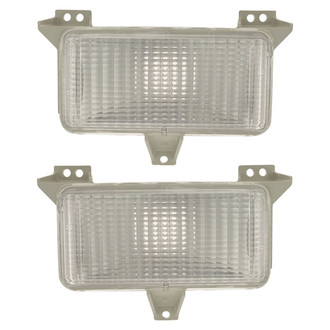 TRQ® - Driver and Passenger Side Replacement Turn Signal/Parking Lights