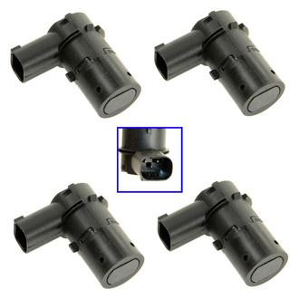 TRQ® - Parking Aid Sensor Set 4 Pieces