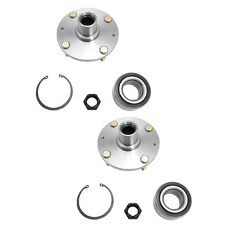 TRQ® - Wheel Bearing and Hub Assembly Kit Set