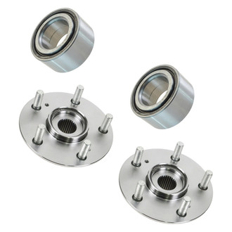TRQ® - Wheel Bearing and Hub Assembly Kit Set