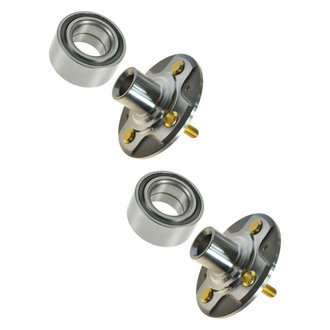 TRQ® - Wheel Bearing and Hub Assembly Kit Set