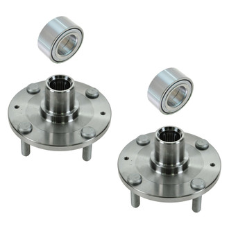 TRQ® - Wheel Bearing and Hub Assembly Kit Set