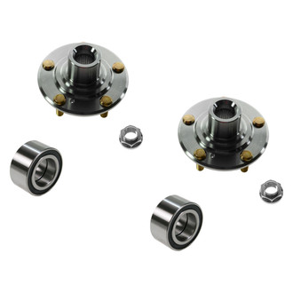 TRQ® - Wheel Bearing and Hub Assembly Kit Set