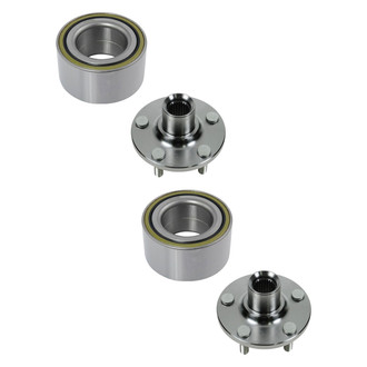 TRQ® - Wheel Bearing and Hub Assembly Kit Set